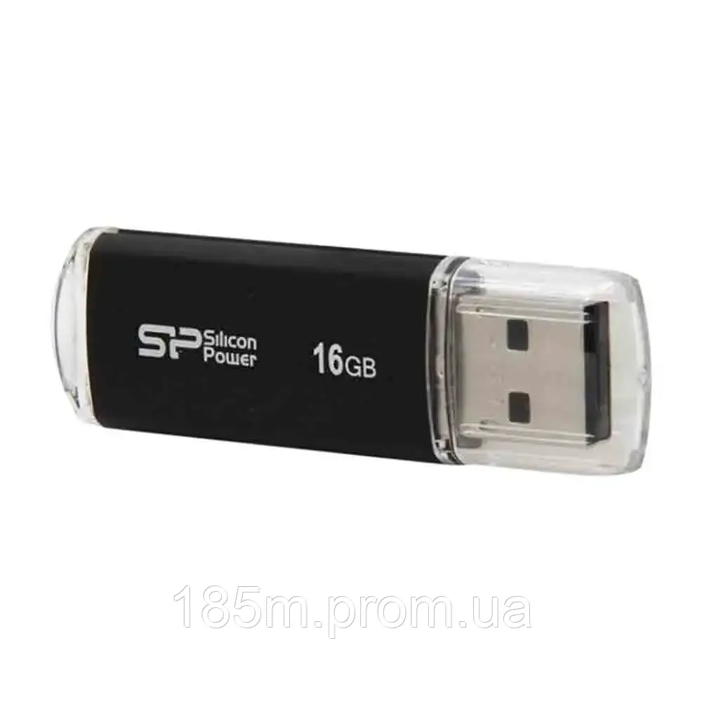 Флешка SILICON POWER UltimaII I-series 16GB Black, фото 1