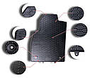 Килимки VW UP! 2011-2023, Skoda CITIGO 2011-2020, Seat MII 2011-2019, в салон гумові 4шт. Geyer & Hosaja (814/4C), фото 7