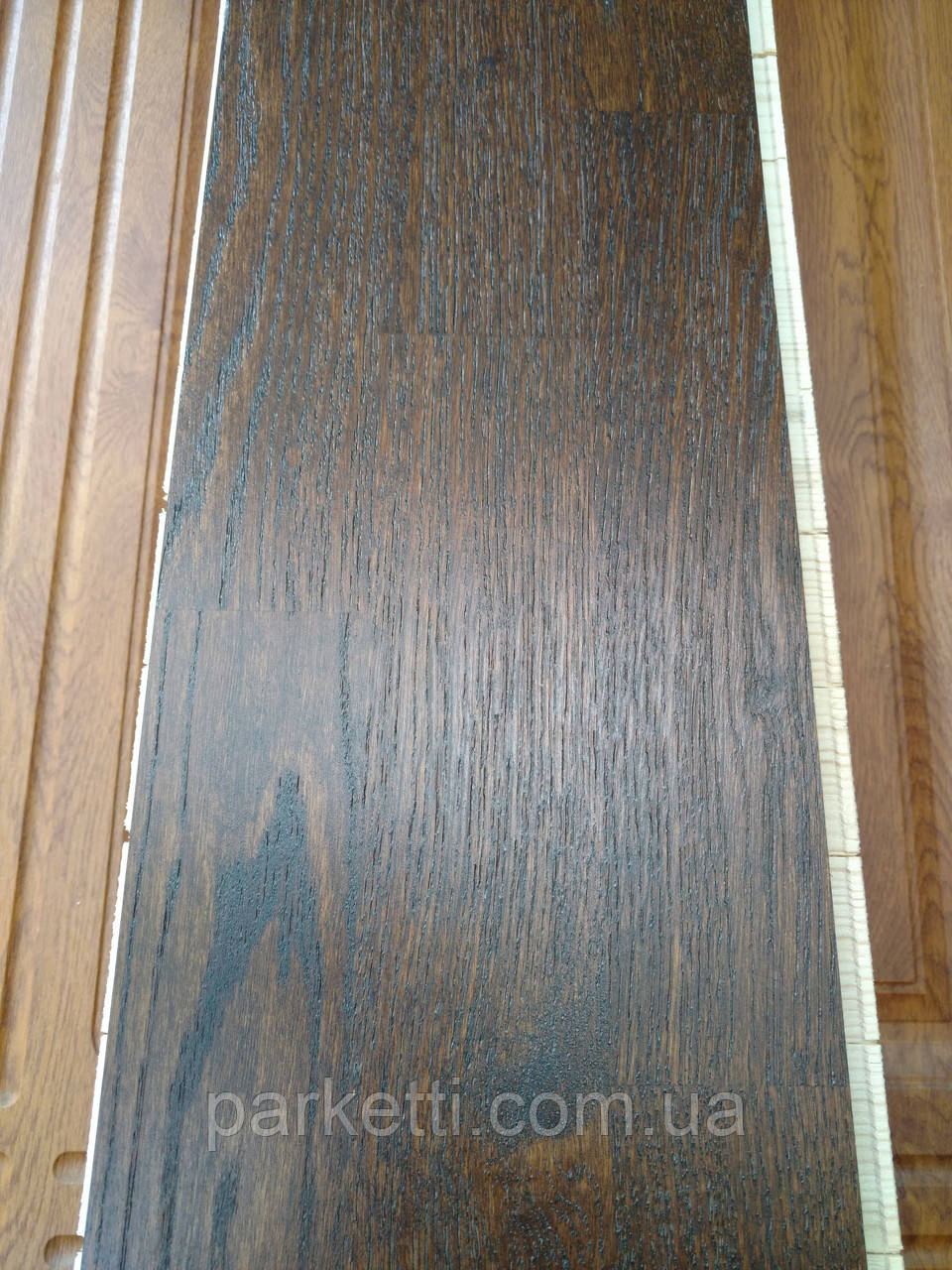 Паркетна дошка Wood Floor Ясен Коньяк