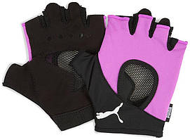 Рукавички для тренінгу Puma TR ESS GYM Cut Fingered Gloves рожевий Жін M original Акція Знижка