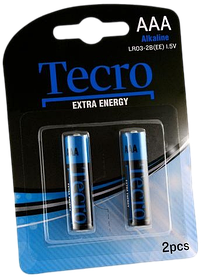 Батарейка Tecro Extra Energy (LR03-2B(EE))
