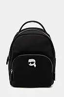 Urbanshop com ua Рюкзак Karl Lagerfeld жіночий колір чорний малий візерунок A1W30132 РОЗМІРИ ЗАПИТУЙТЕ