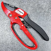 Секатор садовый с храповым механизмом 200 мм INTERTOOL FT-1005