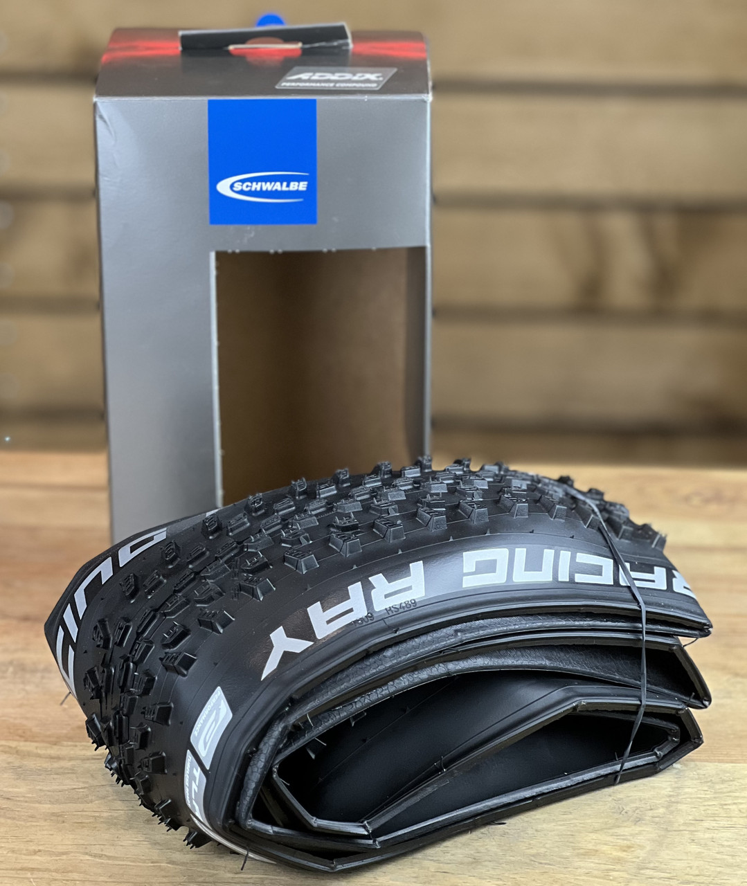 Покришка на велосипед 29x2.25 Schwalbe Racing Ray (57-622) Performance, TwinSkin, ADDIX, B/B, фото 1