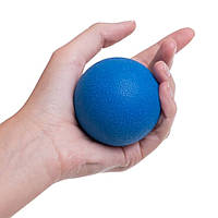Масажний м'яч EasyFit 63 мм синій