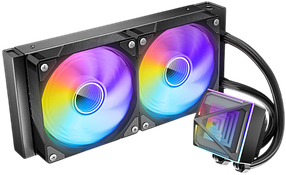Водяне охолодження AZZA Pyramid 240 ARGB Black (LCAZ-240Y-ARGB)