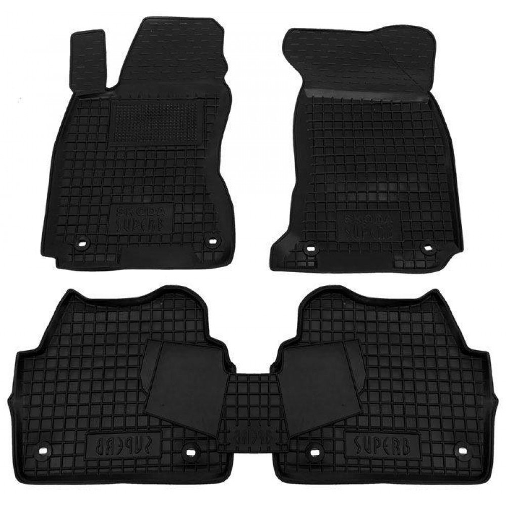 Автомобільні килимки в салон Skoda SuperB 2002-2008 "Avto-Gumm" 11294, фото 1