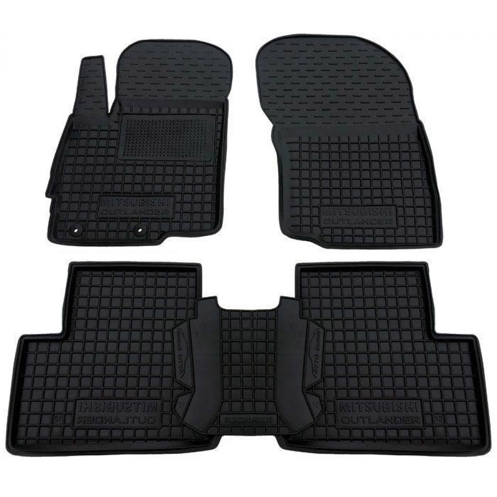 Автомобільні килимки в салон Mitsubishi Outlander 2012- "Avto-Gumm" 11244, фото 1