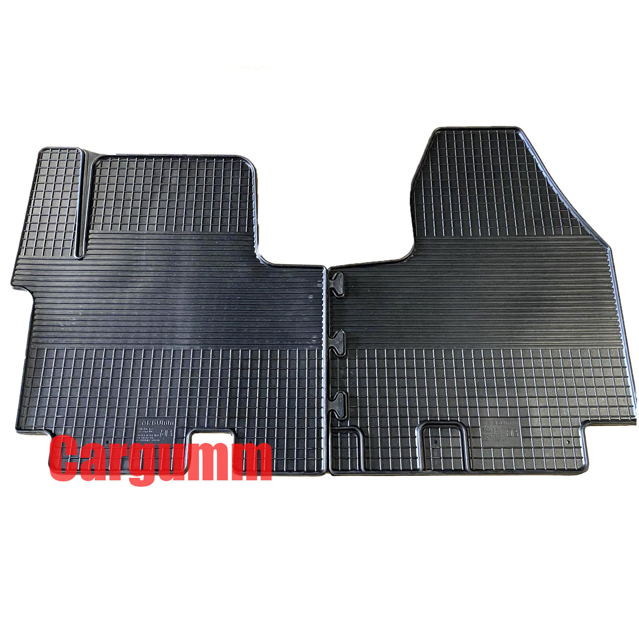 Автомобільні килимки в салон Opel Vivaro / Renault Trafic / Nissan Primastar 2 шт. 2001 — "РТІ", фото 1