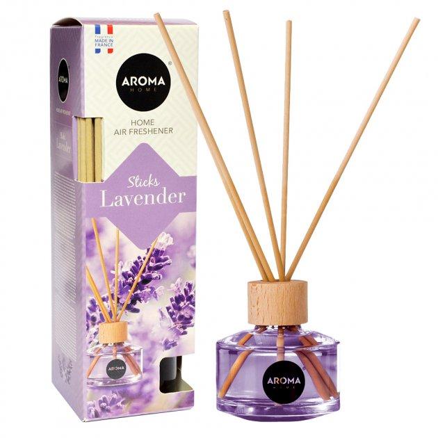 Ароматизатор 50ml - "Aroma Home" - Sticks - Lavender/Lavender with rose (Лаванда)/ 92763 (6шт/уп)