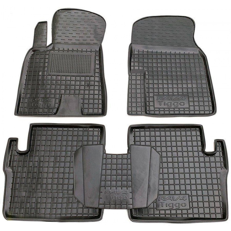Автомобільні килимки в салон Chery Tiggo 05-, Toyota RAV4 00-05, Avto-Gumm (4 шт.) 11485