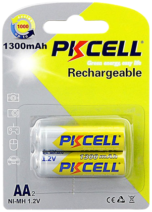 Акумулятор PkCell 1300mAh (PC/AA1300-2BR), фото 1
