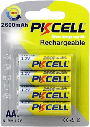 Акумулятор PkCell 2600mAh (PC/AA2600-4B), фото 1