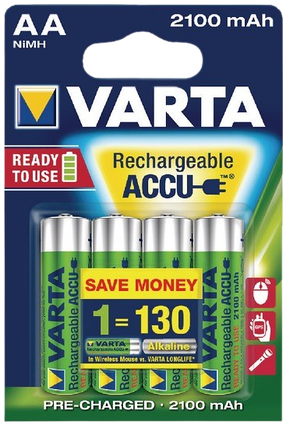 Акумулятор Varta 2100mAh (56706101404), фото 1