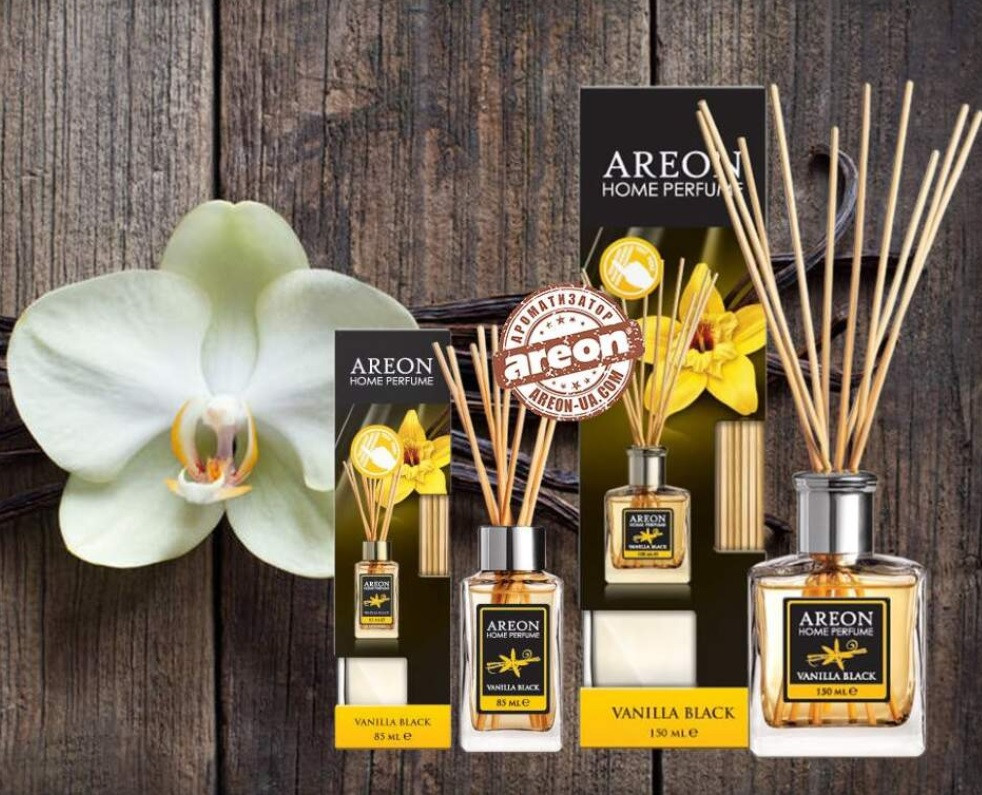 Ароматизатор 85ml - "Areon" Ном Perfume LUX Vanilla Black (Чорна Ваніль) (PS10)