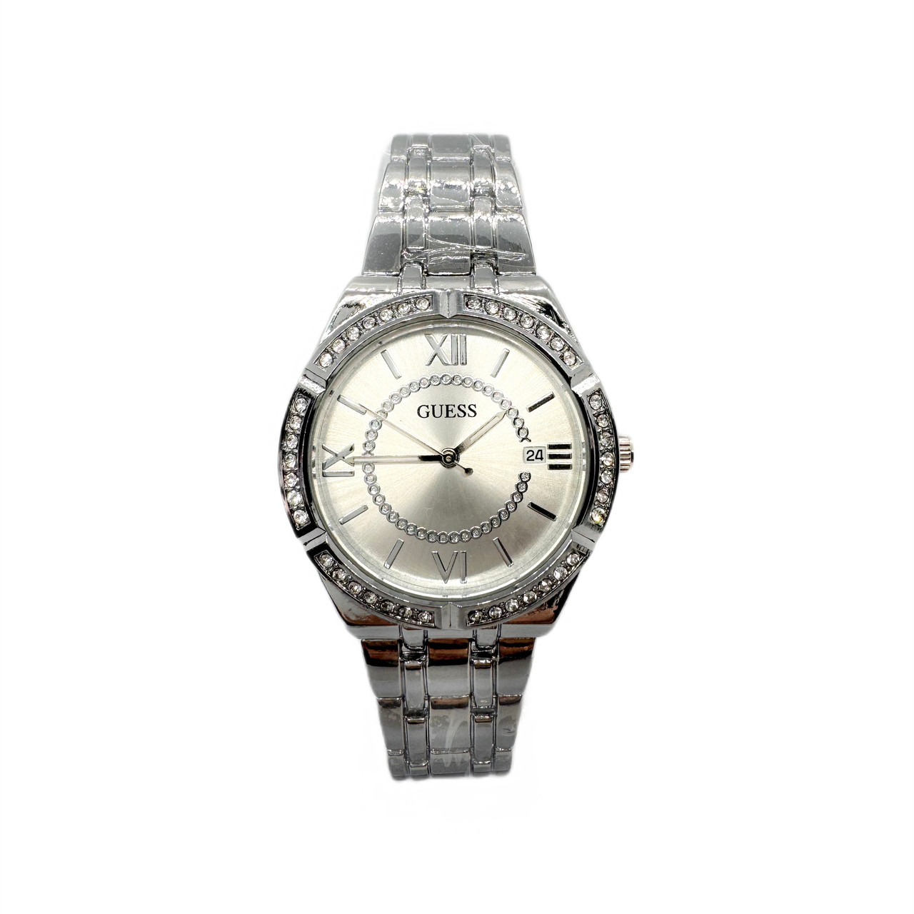 Годинник жіночий наручний Guess (Гесс), сріблясті ( код: IBW912S )