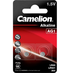 Батарейка Camelion Alkaline (AG1-BP2)