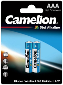 Батарейка Camelion Digi Alkaline (LR03-BP2DG)