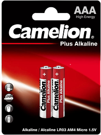 Батарейка Camelion Plus Alkaline (LR03-BP2)