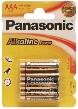 Батарейка Panasonic Alkaline Power (LR03APB/4BP), фото 1