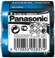 Батарейка Panasonic General Purpose (R20BER/2P), фото 1