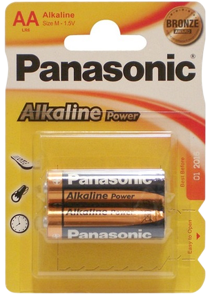 Батарейка Panasonic Alkaline Power (LR6REB/2BP), фото 1