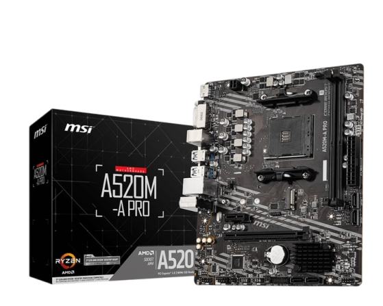Материнська плата MSI A520M-A Pro Socket AM4 (A520M-A PRO)