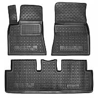 Автомобильные коврики Avto-Gumm в салон для Tesla Model 3 (2017-2022) 3шт