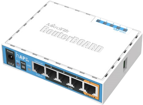 Бездротовий маршрутизатор MikroTik hAP AC Lite (RB952UI-5AC2ND), фото 1