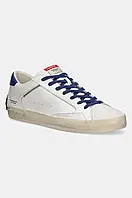 Urbanshop com ua Шкіряні кросівки Crime London DISTRESSED чоловічі колір білий 14000PP7 РОЗМІРИ ЗАПИТУЙТЕ