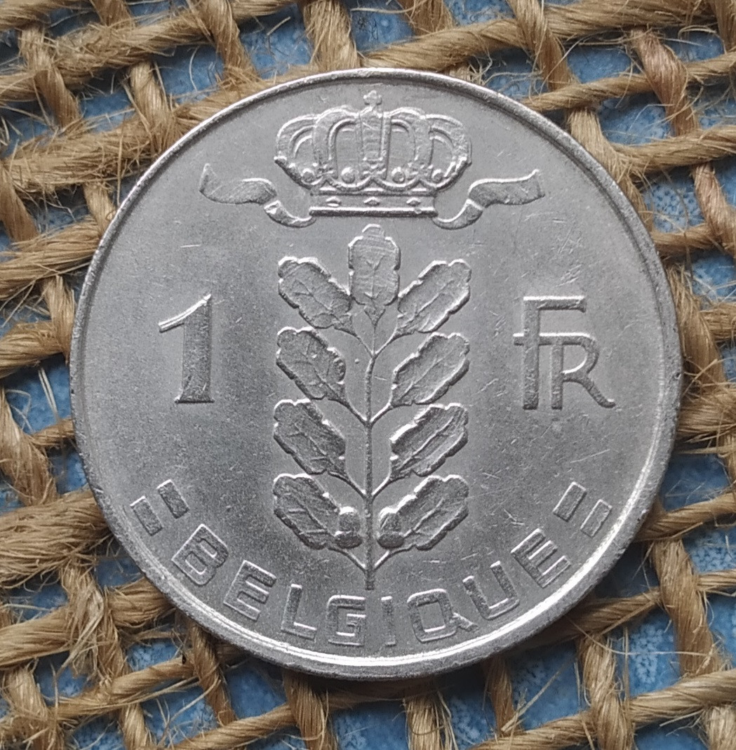 1 франк 1952 року. Бельгiя