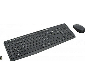 Комплект безпровідний мишка+клавіатура Logitech MK235