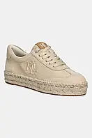Urbanshop com ua Кросівки Lauren Ralph Lauren Luize Snkr колір бежевий 802959231003 РОЗМІРИ ЗАПИТУЙТЕ