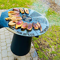 Кострова чаша Kozak Small Tower 760мм 6мм (вкрита вогнетривкою фарбою)., фото 3