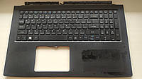 Палмрест с рабочей клавиатурой Acer VN7-592G 6B.G6HN1.022 YLI46006C05000 дефект оригинал с разборки б/у