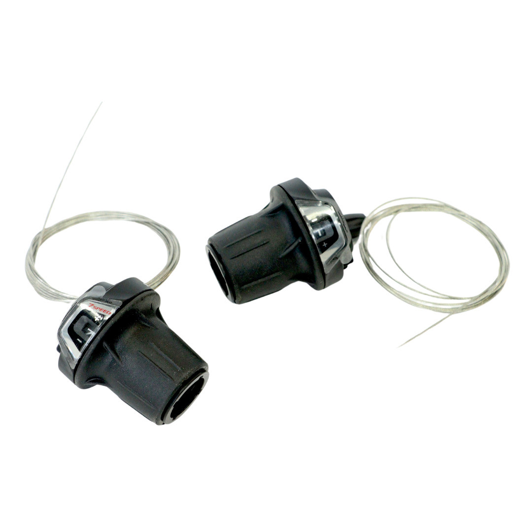 Ручки перемикання Гріпшифт 21 SHIMANO RV300 індекс з дісплеєм