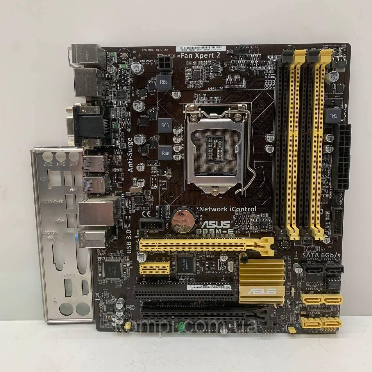 Материнська плата s1150 ASUS B85M-E (Socket 1150,HDMI,DDR3,б/у)