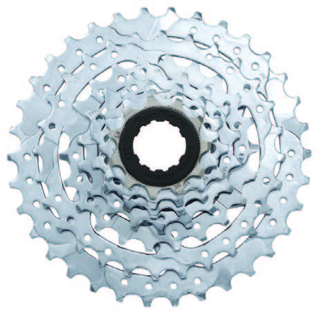 Касета SunRace CSM40 7AV U, 7 швидкостей, 11-34T, Zinc