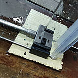 Бічна стінка до кабіни Koer SR SW01-90x200-TR-07 прозоре скло Easy Clean 8мм, графіт (KR5382), фото 2