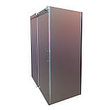 Бічна стінка до кабіни Koer SR SW01-90x200-TR-07 прозоре скло Easy Clean 8мм, графіт (KR5382), фото 4