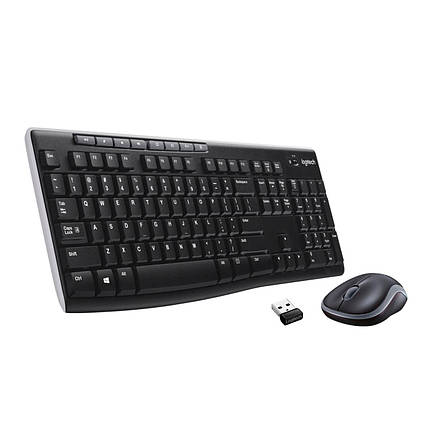Комплект безпровідний мишка+клавіатура Logitech MK270 Wireless Combo, фото 1