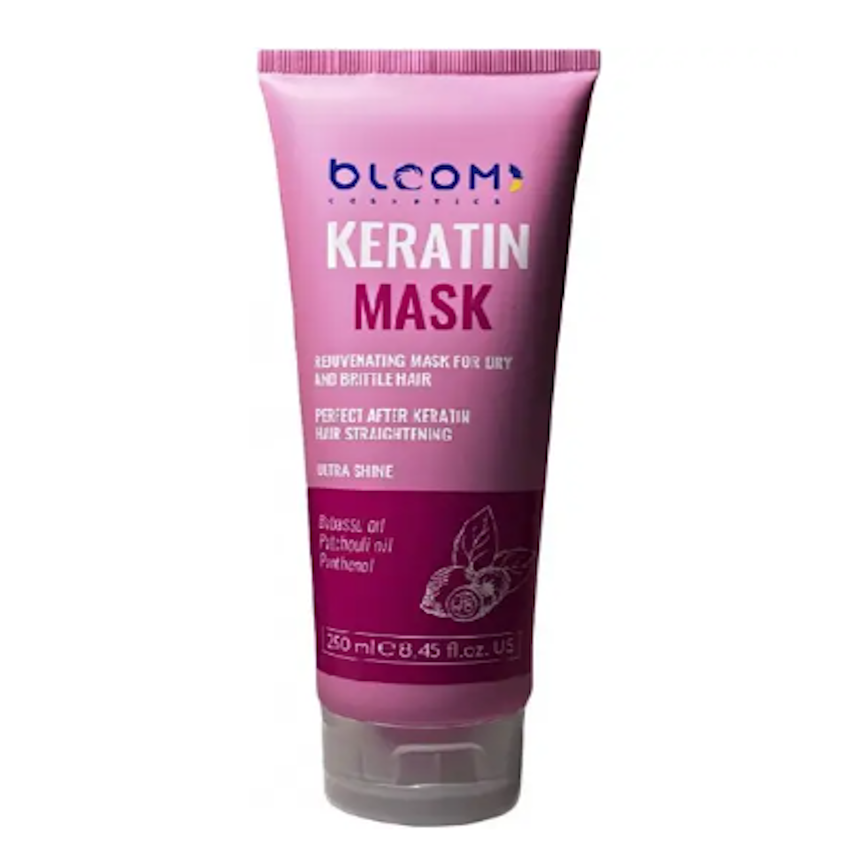 Інтенсивна маска для живлення та реструктуризації Bloom Keratin 250 мл (1263366)