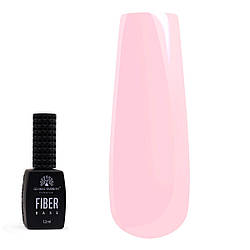Базове покриття з нейлоном Global Fashion New Fiber Base Pink, 12 мл
