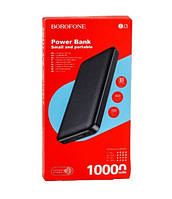 Power Bank Borofone BJ3 10000mAh 2USB/Type-C/Micro Led повербанк
