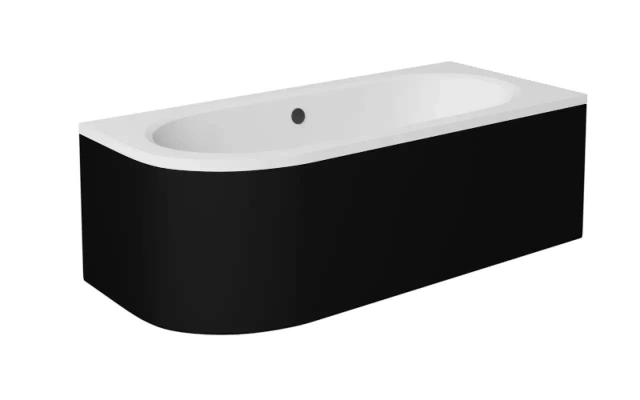 Ванна акрилова Besco Avita 150x75 права, асиметрична