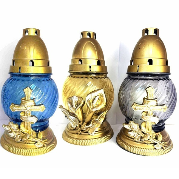 Лампадка скляна 18 год. (20 см) 1/9 (403), фото 1