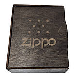 Подарунок десантникові з символікою ДШВ ЗСУ. Набір Zippo з запальничкою із персональним гравіюванням шеврону ОДШБр, фото 3