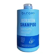 Зволожуючий безсульфатний шампунь Bloom Keratin Moisturizing Shampoo 500 мл (1263364)