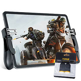 H11 Геймпад тригер для iPad Android на планшетів для гри в 6 пальців pubg пабг мобайл call of duty standoff