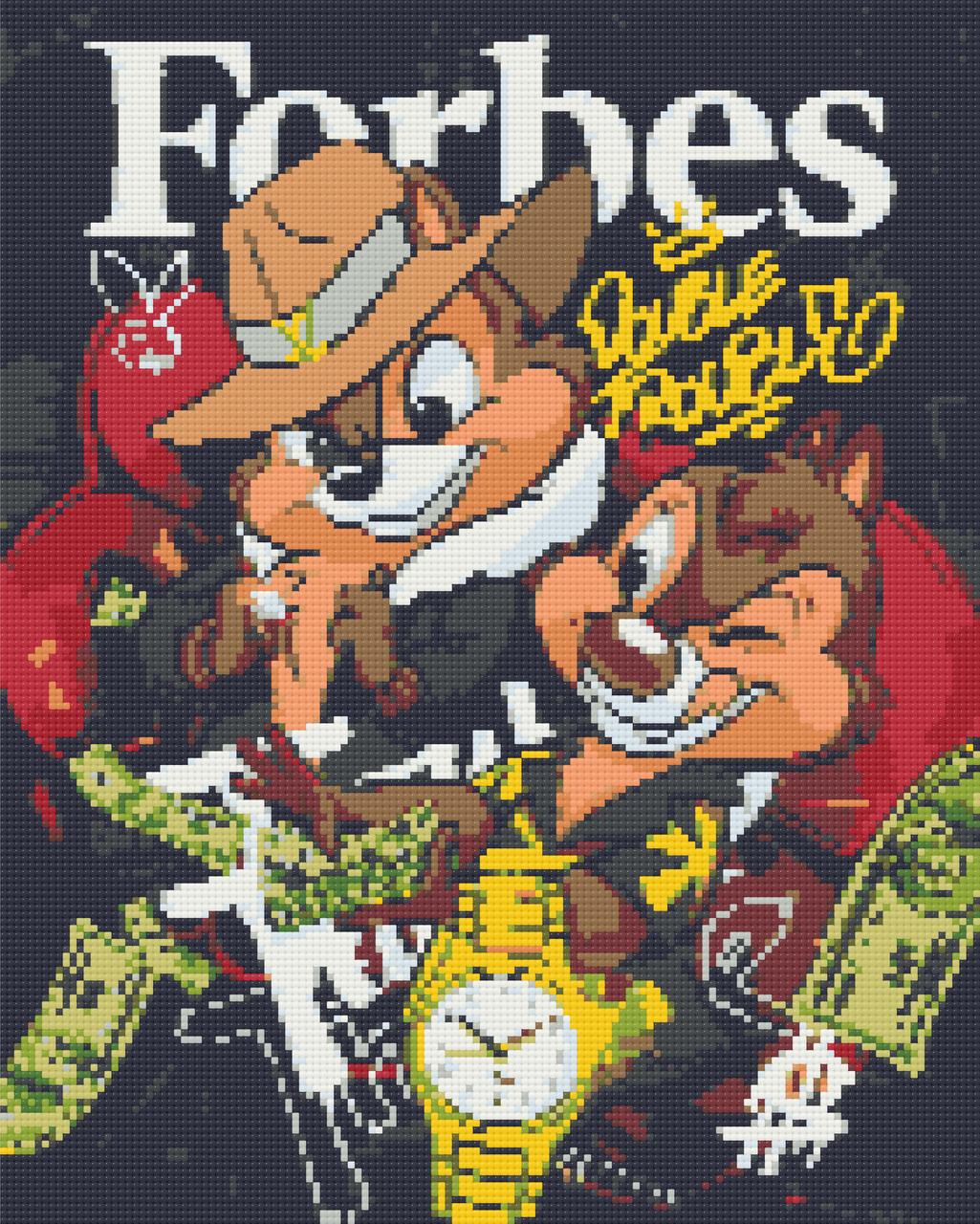 Алмазна мозаїка/вишивка Чіп і Дейл спішать на допомогу 40*50 см Орігамі OD 3471, фото 1